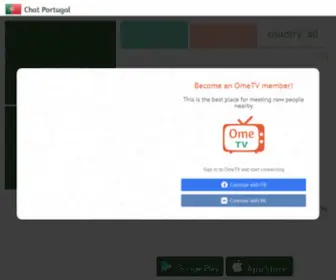 Chat-PT.com(Omegle Portugal) Screenshot