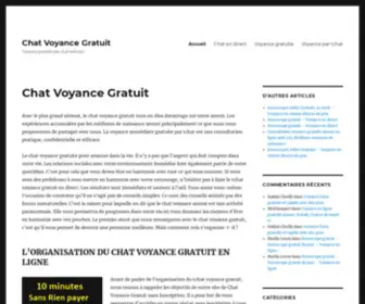 Chat-Voyance-Gratuit.com(Chat) Screenshot