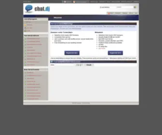 Chat.dj(Chat hosting) Screenshot