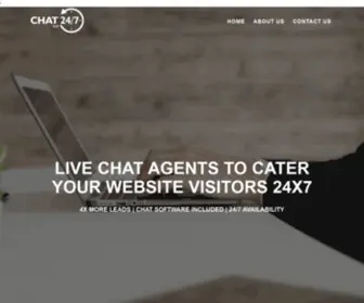 Chat247LLC.com(Chat 24/7 LLC) Screenshot