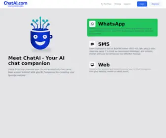 Chatai.com(Get your first 10 prompts for free) Screenshot