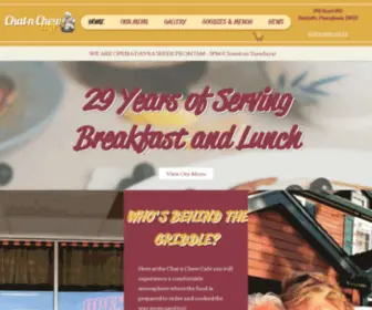 Chatandchewcafe.com(The Chat N Chew Cafe) Screenshot