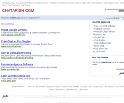 Chatarish.com(Cash Advance) Screenshot