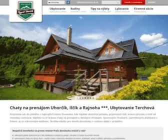 Chatauhorcik.sk(Terchová) Screenshot