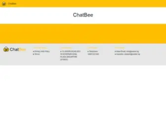 Chatbee.com(Chat) Screenshot