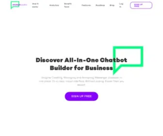 Chatbotcreator.online(Quickly launch your chatbot using Chatbot Creator) Screenshot
