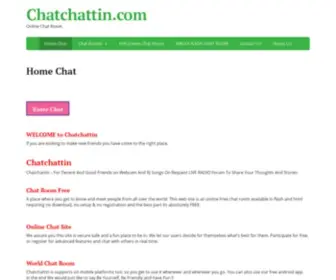 Chatchattin.com(Chatchattin) Screenshot