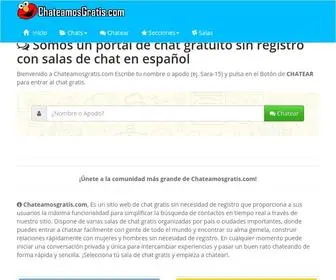 Chateamosgratis.com(Chat gratis en espa) Screenshot