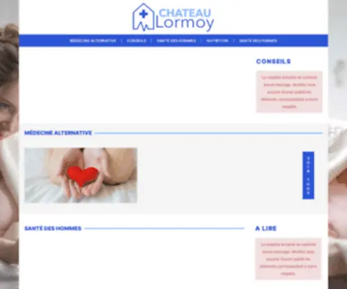 Chateau-DE-Lormoy.com(Votre source d'informations sur la santé et le bien) Screenshot