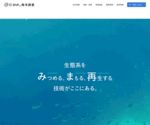 Chateau-Kaiyou.co.jp(港湾ICTに対応した陸域から水域全般) Screenshot