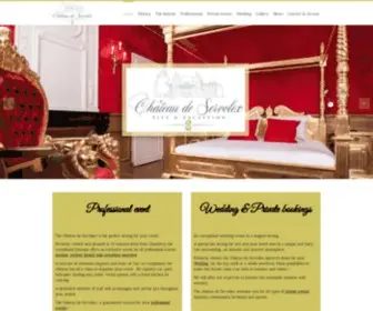 Chateau-Servolex.com(Un site d'exception en savoie) Screenshot