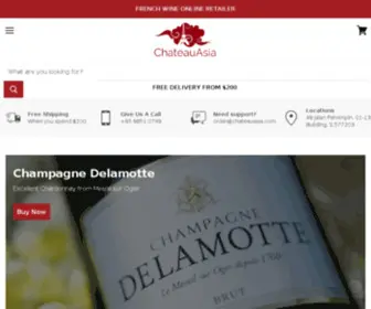 Chateauasia.com(Quality French Wine) Screenshot