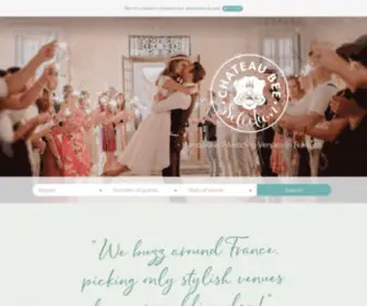 Chateaubeeselection.com(Stylish Wedding Venues France) Screenshot