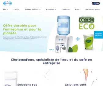 Chateaudeau.com(Chateaud'eau®) Screenshot