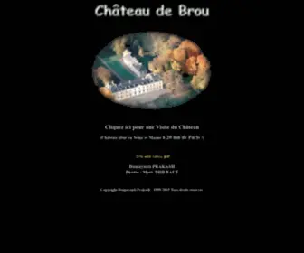 Chateaudebrou.com(Châteaux) Screenshot