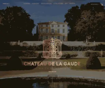 Chateaudelagaude.com(Domaine de Prestige) Screenshot