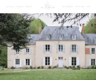 Chateaudelaruche.com(Château de la Ruche) Screenshot