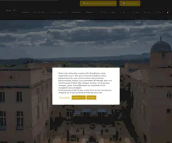 Chateaudepondres.fr(L'hôtel et restaurant du château de pondres proche de sommières (gard)) Screenshot