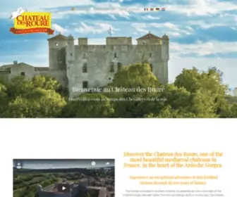 Chateaudesroure.com(Musée de la soie) Screenshot