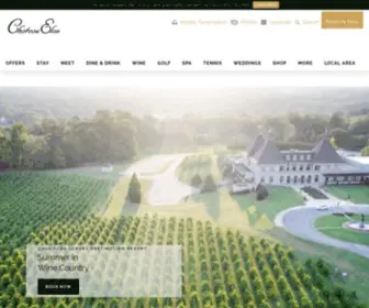 Chateauelan.com(Luxury Georgia Hotels) Screenshot