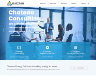Chateaues.com(Chateau Energy Solutions) Screenshot