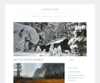 Chateaufosho.com(Chateau Fosho) Screenshot