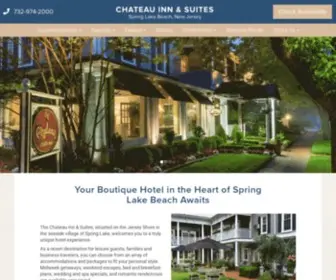 Chateauinn.com(Spring Lake Beach Hotel) Screenshot