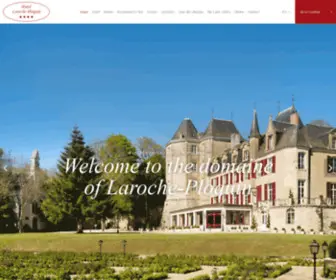 Chateaularocheploquin.com(Château Laroche Ploquin) Screenshot