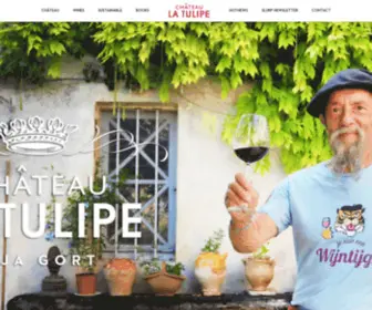 Chateaulatulipe.com(Chateau la Tulipe) Screenshot