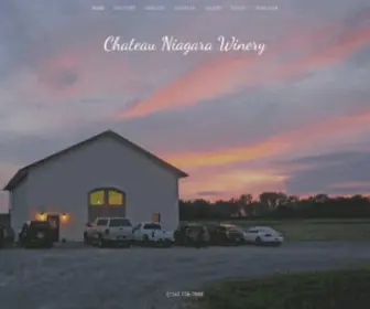 Chateauniagarawinery.com(Chateau Niagara Winery) Screenshot