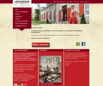 Chateauramezay.qc.ca(Historic Site and Museum of Montréal) Screenshot