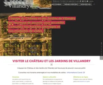 Chateauvillandry.fr(Officiel)) Screenshot