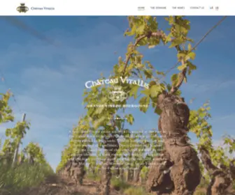 Chateauvitallis.com(Château Vitallis) Screenshot