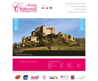 Chateauxenbourgognedusud.com(Route) Screenshot