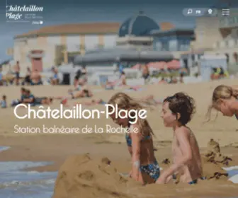 Chatelaillon-Plage-Tourisme.fr(Préparez vos vacances à Châtelaillon) Screenshot
