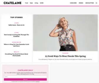 Chatelaine.com(Chatelaine) Screenshot