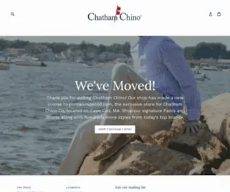 Chathamchinoco.com(Chatham Chino Co) Screenshot