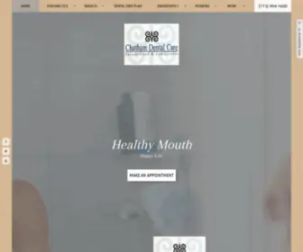 Chathamdentalcare.net(Chicago, IL Dentist) Screenshot