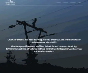 Chathamelectric.com(Chatham Electric) Screenshot