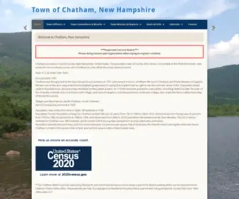 Chathamnh.org(Town of Chatham) Screenshot