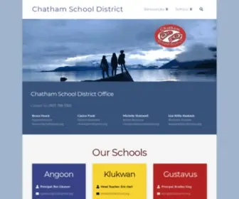 Chathamsd.org(Chatham School District) Screenshot