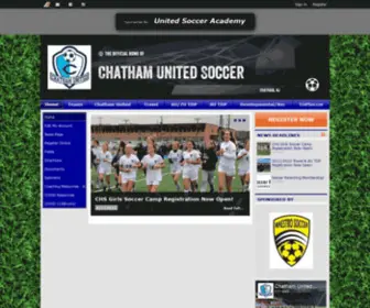 Chathamunitedsoccer.org(Chatham United Soccer) Screenshot