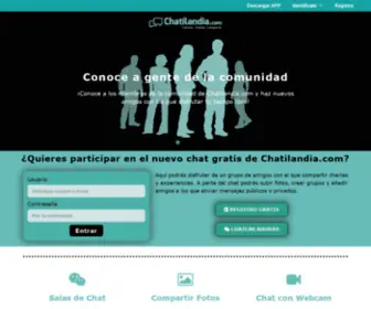 Chatilandia.com(Chat Gratis Online) Screenshot