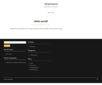 Chatimeca.com(Your #1 Source for Getting Information on Everything) Screenshot