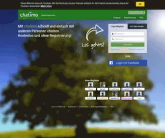 Chatimo.de(Chaträume) Screenshot