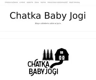 Chatkababyjogi.pl(Chatka Baby Jogi) Screenshot