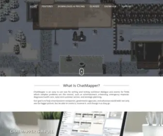 Chatmapper.com(Chat Mapper AI) Screenshot