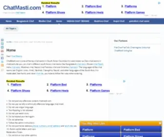 Chatmasti.com(Chatmasti) Screenshot