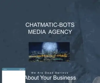 Chatmatic-Bots.com(Chatmatic-Bots Media Agency) Screenshot