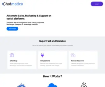 Chatmatica.com(Chatmatica) Screenshot